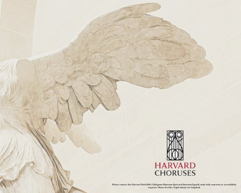 Header graphic for the choral concert